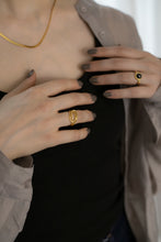 画像をギャラリービューアに読み込む, ネイビーストーン シルバーリング Silver925
