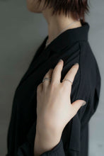 画像をギャラリービューアに読み込む, ハーフヴィンテージ シルバーリング Silver925
