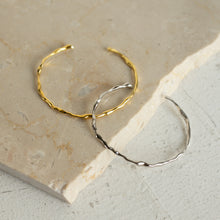 画像をギャラリービューアに読み込む, リキッドライン シルバーバングル Silver925
