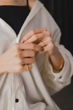 画像をギャラリービューアに読み込む, 淡水パールチェーン シルバーリング Silver925
