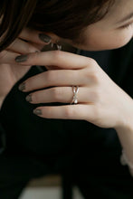 画像をギャラリービューアに読み込む, バイカラーパール シルバーリング Silver925
