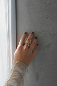 2WAYワイド シルバーイヤーカフ Silver925