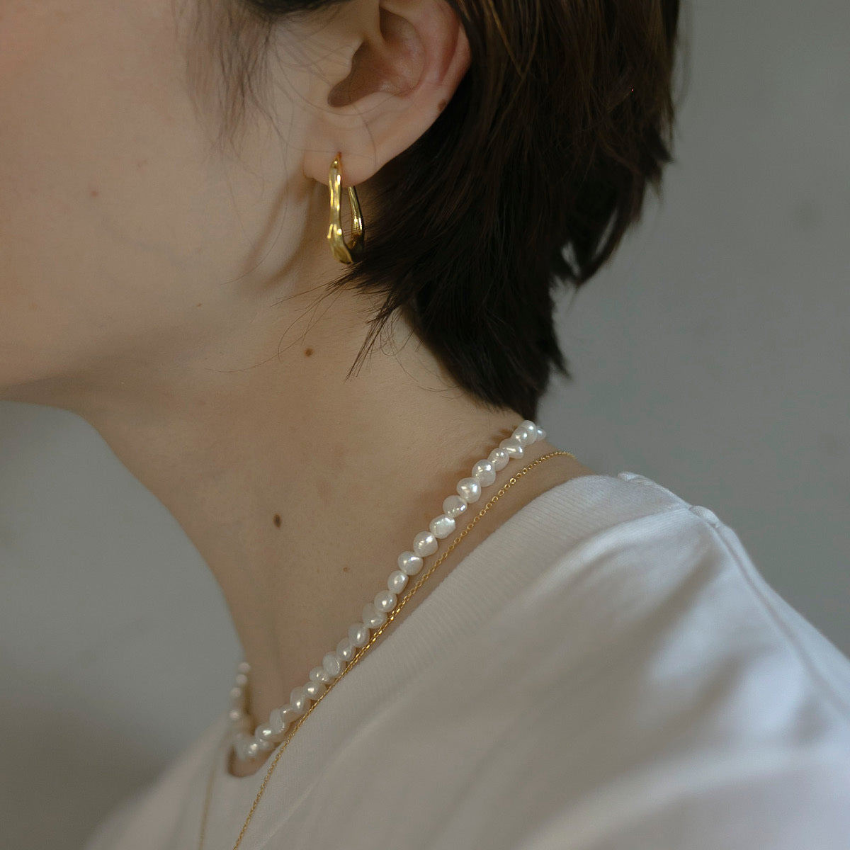 ドロップモチーフ シルバーネックレス Silver925 – luen