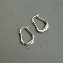 画像をギャラリービューアに読み込む, ペアーフープ シルバーピアス Silver925
