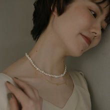 画像をギャラリービューアに読み込む, 淡水パール シルバーチョーカー Silver925
