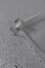 画像をギャラリービューアに読み込む, ツイストクロス シルバーリング Silver925
