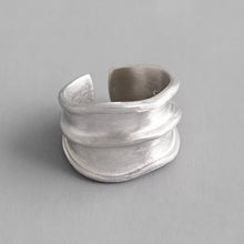 画像をギャラリービューアに読み込む, ダブルエッジ シルバーリング Silver925
