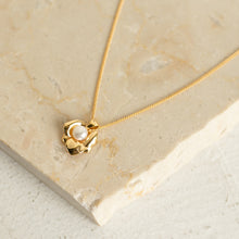 画像をギャラリービューアに読み込む, パールフラワー シルバーネックレス Silver925
