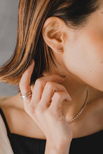 画像をギャラリービューアに読み込む, 2WAY ラインボール シルバーピアス Silver925
