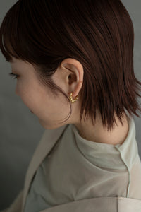 レイヤーツイスト シルバーピアス Silver925