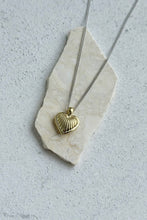 画像をギャラリービューアに読み込む, バイカラーハート シルバーネックス Silver925
