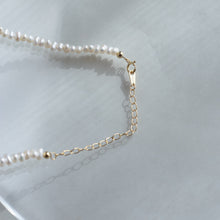 画像をギャラリービューアに読み込む, スモール淡水パール シルバーチョーカー Silver925
