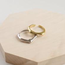 画像をギャラリービューアに読み込む, フラットエッジ シルバーリング Silver925
