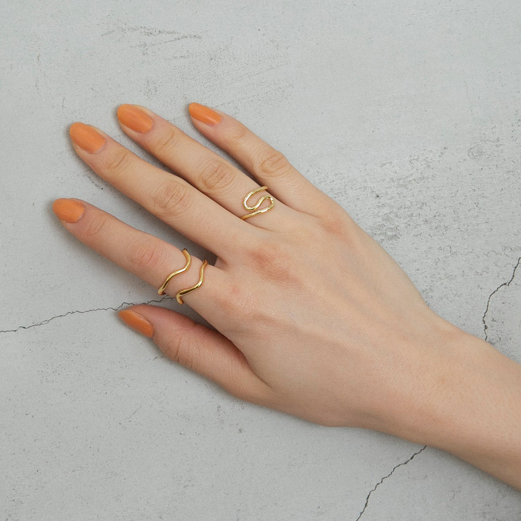 ワイヤーワインド シルバーリング Silver925