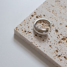 画像をギャラリービューアに読み込む, ボリュームドロップ シルバーリング Silver925
