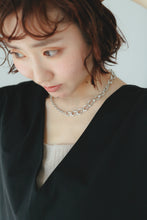 画像をギャラリービューアに読み込む, ハーフチェーン シルバーネックレス Silver925
