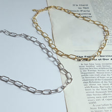 画像をギャラリービューアに読み込む, ビッグチェーン シルバーチョーカー Silver925

