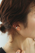 画像をギャラリービューアに読み込む, ミニマルストーン シルバーピアス Silver925
