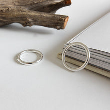 画像をギャラリービューアに読み込む, シンプルラージ シルバーリング Silver925
