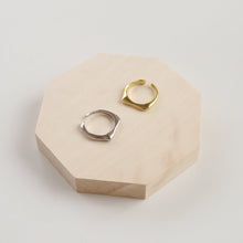 画像をギャラリービューアに読み込む, フラットエッジ シルバーリング Silver925
