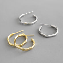 画像をギャラリービューアに読み込む, リキッドサークル シルバーピアス Silver925
