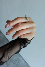 画像をギャラリービューアに読み込む, リボン シルバーリング Silver925
