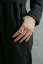 画像をギャラリービューアに読み込む, パールカーブ シルバーリング Silver925
