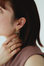 画像をギャラリービューアに読み込む, スモールフリル シルバーピアス Silver925
