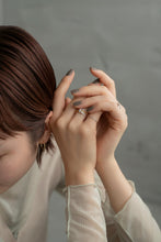 画像をギャラリービューアに読み込む, バイカラーノット シルバーリング Silver925
