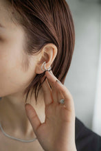 画像をギャラリービューアに読み込む, ダブルスライド シルバーイヤーカフ Silver925

