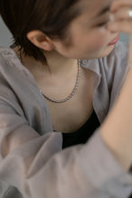 画像をギャラリービューアに読み込む, ボリュームボールチェーン シルバーネックレス Silver925

