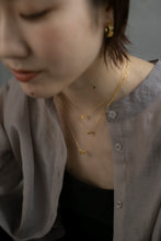 画像をギャラリービューアに読み込む, ミニマルイニシャル シルバーネックレス Silver925
