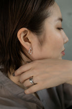 画像をギャラリービューアに読み込む, リキッドフープ シルバーピアス Silver925
