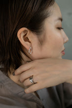 画像をギャラリービューアに読み込む, リキッドフープ シルバーピアス Silver925
