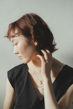 画像をギャラリービューアに読み込む, オーバルストーン シルバーネックレス Silver925
