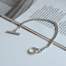 画像をギャラリービューアに読み込む, チェーン シルバーブレスレット Silver925
