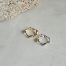 画像をギャラリービューアに読み込む, ドロップウェーブ  シルバーリング Silver925
