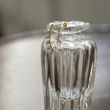 画像をギャラリービューアに読み込む, アシンメトリーラインパール シルバーピアス Silver925
