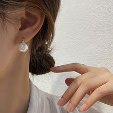 画像をギャラリービューアに読み込む, ボストンパール シルバーピアス Silver925
