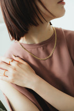 画像をギャラリービューアに読み込む, フラットチェーン シルバーネックレス Silver925
