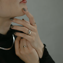 画像をギャラリービューアに読み込む, ワインドプレート シルバーリング Silver925
