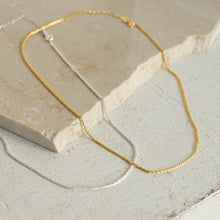 画像をギャラリービューアに読み込む, グリッターチェーン シルバーネックレス Silver925
