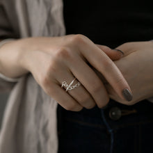 画像をギャラリービューアに読み込む, クロスチェーン シルバーリング Silver925
