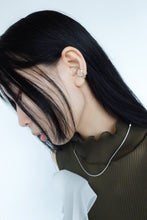 画像をギャラリービューアに読み込む, スリムフラットチェーン シルバーネックレス Silver925
