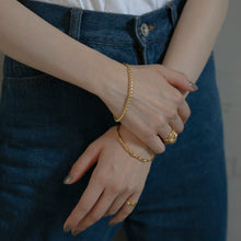 画像をギャラリービューアに読み込む, リキッドライン シルバーバングル Silver925
