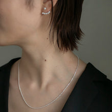 画像をギャラリービューアに読み込む, グリッターチェーン シルバーネックレス Silver925
