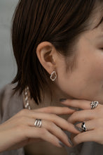 画像をギャラリービューアに読み込む, リキッドフープ シルバーピアス Silver925
