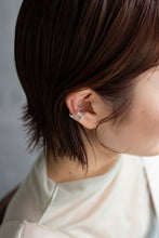 画像をギャラリービューアに読み込む, スクエアチェーン シルバーイヤーカフ Silver925
