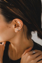 画像をギャラリービューアに読み込む, クロスループ シルバーイヤーカフ Silver925
