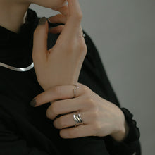 画像をギャラリービューアに読み込む, ワインドプレート シルバーリング Silver925
